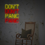 Dont Panic LED Neon Sign