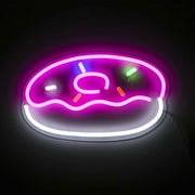 Donut Food Neon Sign