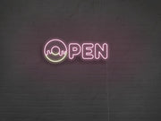 Donut Open Neon Sign