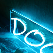 Doop Blue Neon Sign