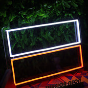 Double Rectangles Neon Sign