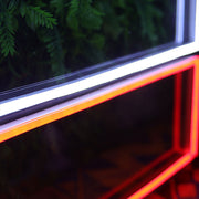 Double Rectangles Neon Sign