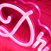 Dr Diana Novo Red Neon Sign