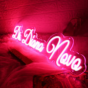 Dr Diana Novo Red Neon Sign