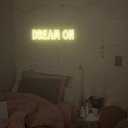 Dream On Neon Sign Neon Light Signs Custom For Wedding Bar Party Home Decoration