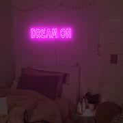 Dream On Neon Sign Neon Light Signs Custom For Wedding Bar Party Home Decoration