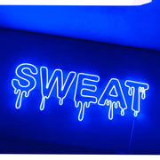 Dripping Sweat Gym Neon Sign