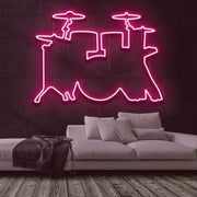 Drums Neon Sign