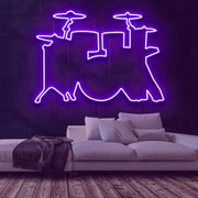 Drums Neon Sign