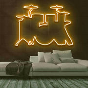 Drums Neon Sign