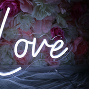 Drunk In Love White Neon Sign