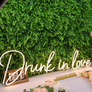 Drunk In Love Yellow Custom Neon Sign