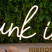 Drunk In Love Yellow Custom Neon Sign