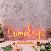 Dumplings Red Custom Neon Sign