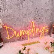 Dumplings Red Custom Neon Sign