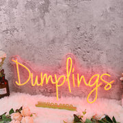 Dumplings Red Custom Neon Sign