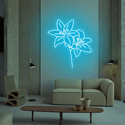 Easter Flower Neon Sign