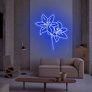 Easter Flower Neon Sign