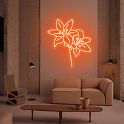 Easter Flower Neon Sign