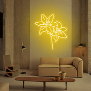 Easter Flower Neon Sign