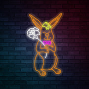 Easter Mascot Led Neon Sign