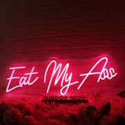 Eat My Ass Red Neon Sign