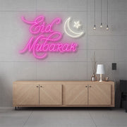 Eid Mubarak Neon Sign