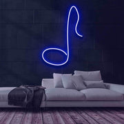 Eighth Note Neon Sign