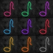 Eighth Note Neon Sign