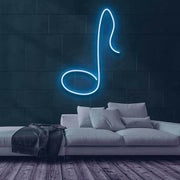 Eighth Note Neon Sign