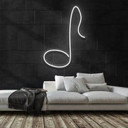 Eighth Note Neon Sign