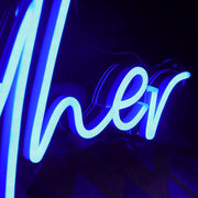 Eldher Neon Sign