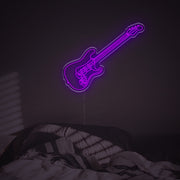 Electric Guitar LED Neon Sign