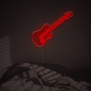 Electric Guitar LED Neon Sign