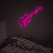 Electric Guitar LED Neon Sign