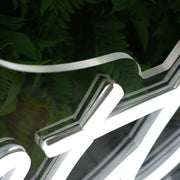 Elegantt White Custom Neon Sign