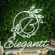 Elegantt White Custom Neon Sign