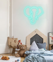 Elephant Neon Sign