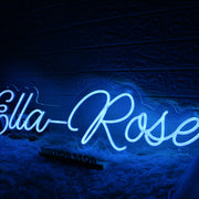 Ella Rose Blue Neon Sign