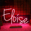 Eloise Red Neon Sign