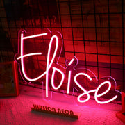 Eloise Red Neon Sign