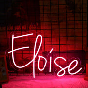 Eloise Red Neon Sign