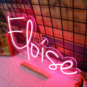 Eloise Red Neon Sign