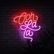 Emeldo Oh La La Neon Sign