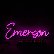 Emerson Pink Neon Sign