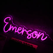 Emerson Pink Neon Sign