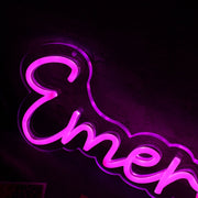 Emerson Pink Neon Sign