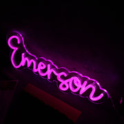 Emerson Pink Neon Sign