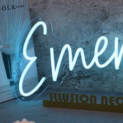 Emery Jo Blue Neon Sign