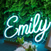 Emily Blue LED Neon Sign